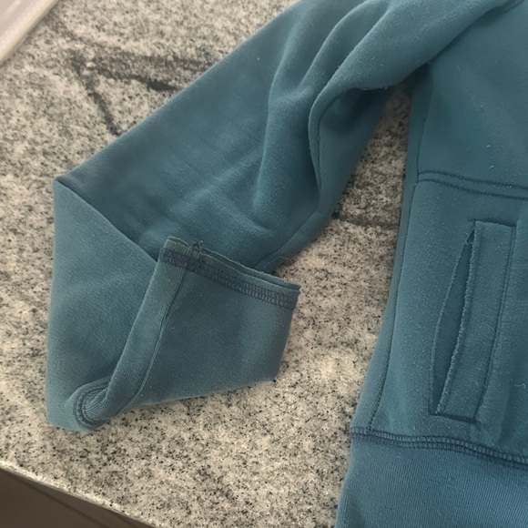 Y2K Rare Hollister Tan Faux Fur zip up hoodie/ Jacket size Large - Picture 11 of 16